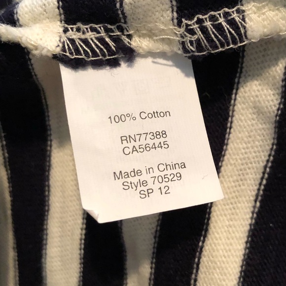 Black & White Striped J.Crew Dress - Picture 4 of 4